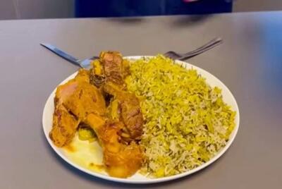 آموزش باقالی پلو مجلسی با گوشت : روش تهیه باقالی پلو با گوشت !