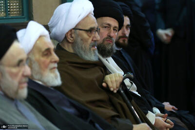  همنشینی سیدمحمد خاتمی و ناطق نوری در یک مراسم+عکس