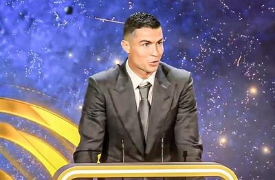 رونالدو بهترین بازیکن سال خاورمیانه شد؛ هدف‌گذاری برای ۱۰۰۰ گل