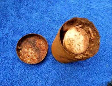  گنجینه طلای ۱۵۰ ساله که در یک قوطی پنهان بود