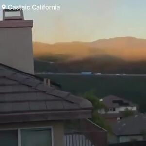 انفجار خط انتقال گاز در کالیفرنیا