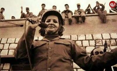 «گوگوش» در مراسم ختم «پوران» در تهران؛ سال 69