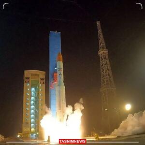 لحظۀ جداشدن ۳ ماهواره ایرانی از ماهواره‌بر سایوز
