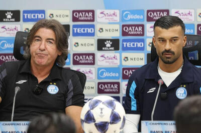 رضاییان: ظاهرا ساپینتو دوست دارد من بروم