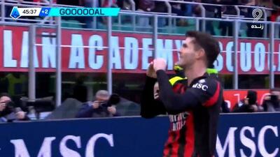 گل اول میلان به هلاس ورونا (کریستین پولیشیچ)