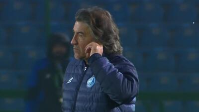 سوت پایان و شادی بازیکنان گل گهر و ناراحتی ساپینتو و استقلالی