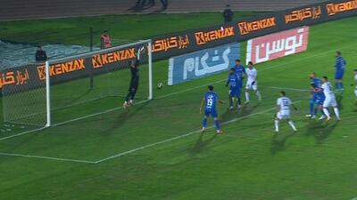 سیو اشتباه آدان با خوش شانسی به تیر دروازه خورد و تبدیل به گل دوم گل گهر نشد