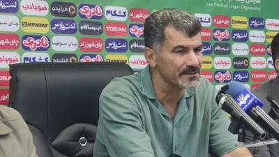صحبت‌های داریوش یزدی سرمربی نیروی زمینی بعد از بازی با صنعت نفت