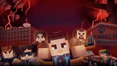  تماشا کنید: تریلر زمان عرضه همکاری Minecraft و Stranger Things