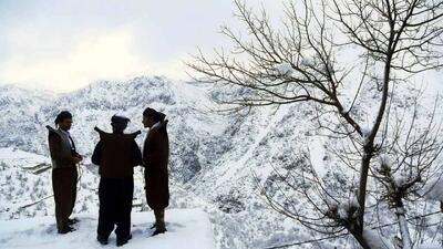  حجم باورنکردنی برف در شهرستان دیواندره | ببینید