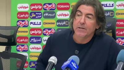 ساپینتو: سه امتیاز مهم را از دست دادیم/ من پلن C هم دارم (ویدیو)