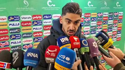 شهرآبادی: گل امروزم را مقابل استقلال به پدر و مادرم تقدیم می‌کنم (ویدیو)