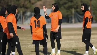 تمرین ریکاوری بانوان پرسپولیس برگزار شد