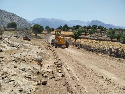  آغاز عملیات اصلاح جاده عشایری آرام در اندیکا