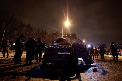  حمله پهپادهای روسی به اوکراین پیش از دیدار زلنسکی و ترامپ + تصاویر