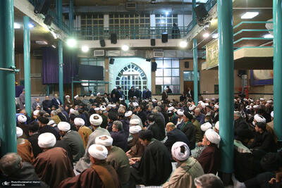  مراسم ختم مرحوم حجت الاسلام و المسلمین صالحی منش در حسینیه جماران