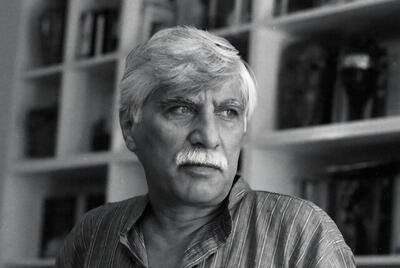 بهرام بیضایی و سیدمحمد خاتمی، سال ۱۳۷۰/ عکس