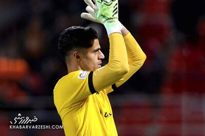 گلر پرسپولیس با کفش‌های کوچولوی صورتی/ پیام نیازمند: خوش اومدی دخترم +عکس