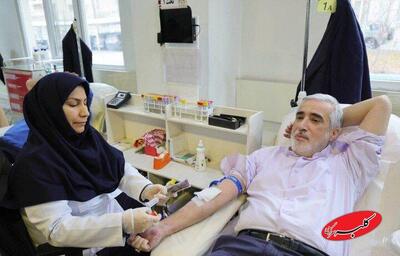 رئیس سازمان غذا و دارو خون اهدا کرد - کلبه سرگرمی