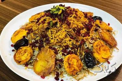 رشته پلو نوستالژیک با کشمش سرخ‌شده بدون گوشت به روش مادربزرگ ها - مجله اینترنتی کولاک