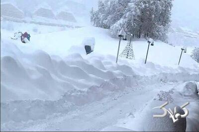 ارتفاع برف ۱.۵ متری در یک استان خارجی | ویدئو - مجله اینترنتی کولاک