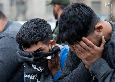 عکس/ دستگیری سارقان و مالخران پایتخت