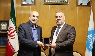  دیدار هیئت دانشگاهی نینوا با رئیس دانشگاه تهران