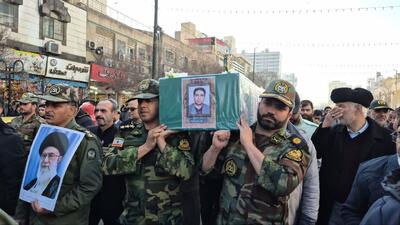  پیکر مطهر جانباز شهید «علی اصغر آینه» در مشهد تشییع شد