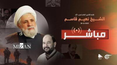  شیخ نعیم قاسم: خلع سلاح یک پروژه آمریکایی-اسرائیلی است