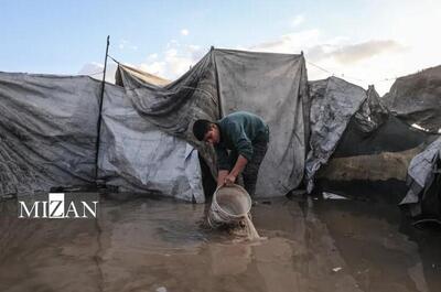 رنج زمستان بر تن آسیب‌دیده از نسل‌کشی غزه