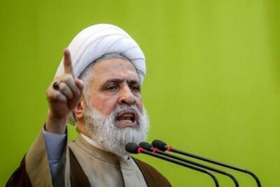  شیخ نعیم قاسم: آمریکا و اسرائیل عامل بی‌ثباتی لبنان هستند