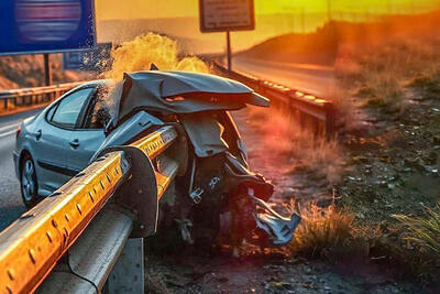 حوادث ترافیکی سومین عامل مرگ در ایران