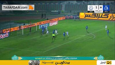 تیر دروازه به کمک استقلال آمد؛ واکنش عجیب آنتونیو آدان مقابل ضربه بازیکنان گل گهر (استقلال 0-1 گل گهر) - پارس فوتبال