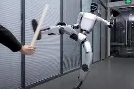 ربات رزمی‌کار استادش را غافلگیر کرد +فیلم