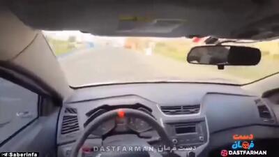 فیلم / عاقبت کورس مرگبار در جاده‌!