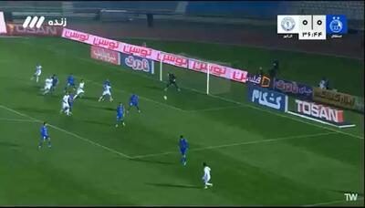 فیلم خلاصه بازی استقلال و گل گهر امروز یکشنبه ۷ دی ۱۴۰۴