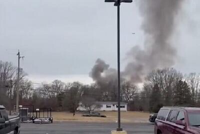 ۲ بالگرد در نیوجرسی آمریکا سقوط کردند + فیلم (۷ دی ۱۴۰۴)