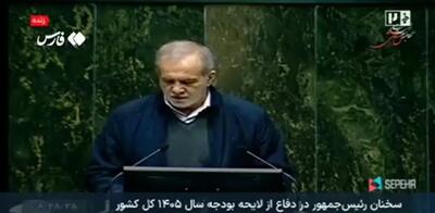 خبر مهم پزشکیان درباره کالابرگ الکترونیک + فیلم