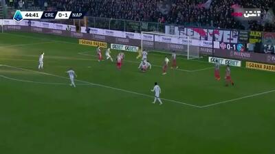 گل دوم ناپولی به کرمونزه را ببینید + ویدیو