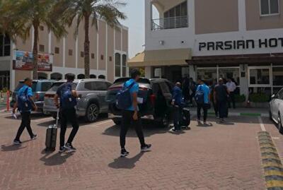 تیم ملی امید وارد دبی شد