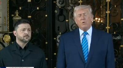 زلنسکی با ترامپ دیدار کرد| ترامپ: من هیچ ضرب‌الاجلی ندارم
