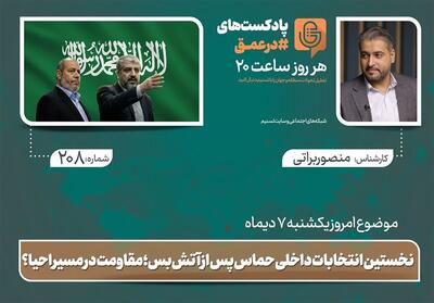 پادکست| نخستین انتخابات داخلی حماس پس از آتش‌بس؛ مقاومت در مسیر احیا؟ - تسنیم