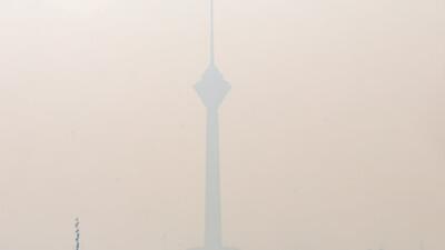 جولان ذرات معلق در هوای پایتخت؛ تهران در وضعیت نارنجی