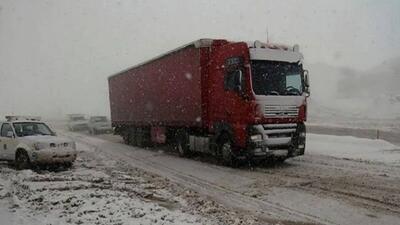  ممنوعیت تردد تریلی و کشنده در محور‌های دیواندره کردستان