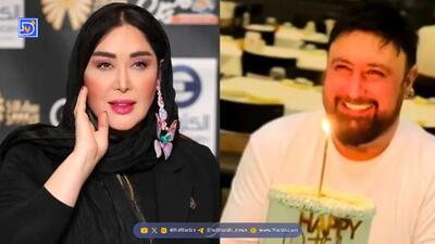  جشن تولد 1 سالگی جانان، دختر محمد علیزاده و سارا منجزی پور / تولدی اروپایی با لباس توری خوشگلی که جانان پوشیده بود + ویدیو