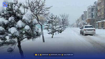 آخرین وضعیت راه‌های کشور / بارش برف در محورهای مواصلاتی تهران ـ شمال