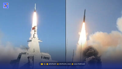  آزمایش موشک YJ-20 توسط نیروی دریایی چین