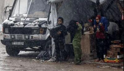 سرمای مرگبار بر پیکر زخمی غزه