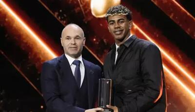 یامال در دبی هت‌تریک کرد