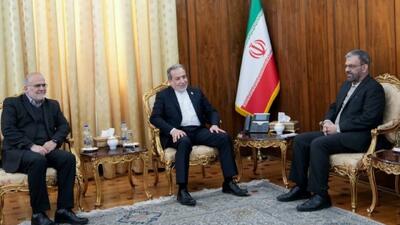 دیدار سفیر ایران در تاجیکستان با وزیر امور خارجه